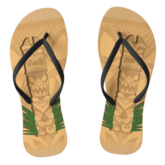 Chanclas Tiki Totem Dinosaur (Plantilla)
