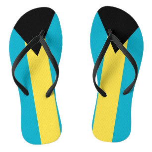 Chanclas Tirantes delgados para adultos con la bandera de l