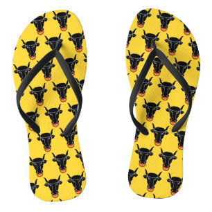Chanclas Tirantes delgados para adultos con la bandera de U