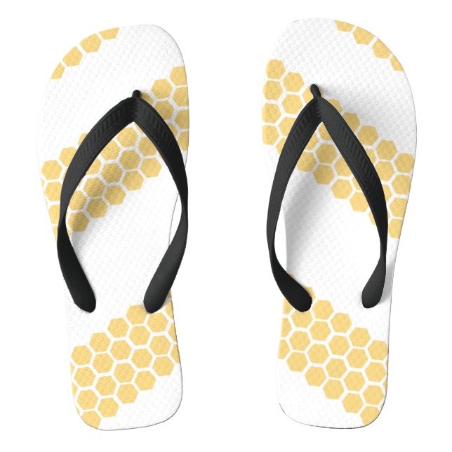 Chanclas Tiras de colmena de abeja de miel (Plantilla)