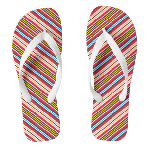 Chanclas Tiras de plástico multicolor Patrón-57666