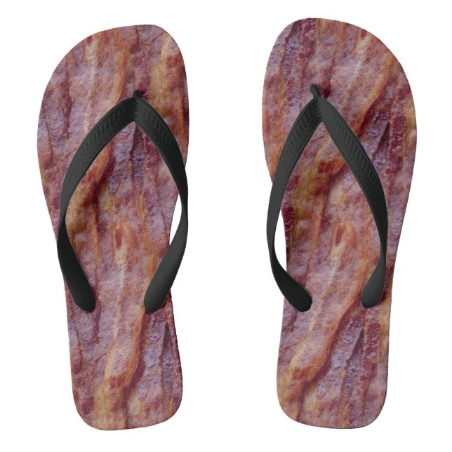 Chanclas Tiras de tocino (Plantilla)