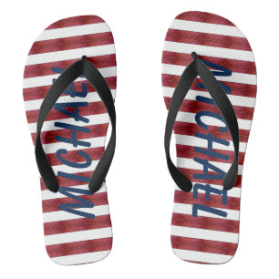 Chanclas Tiras En Flip Flops Abstratos
