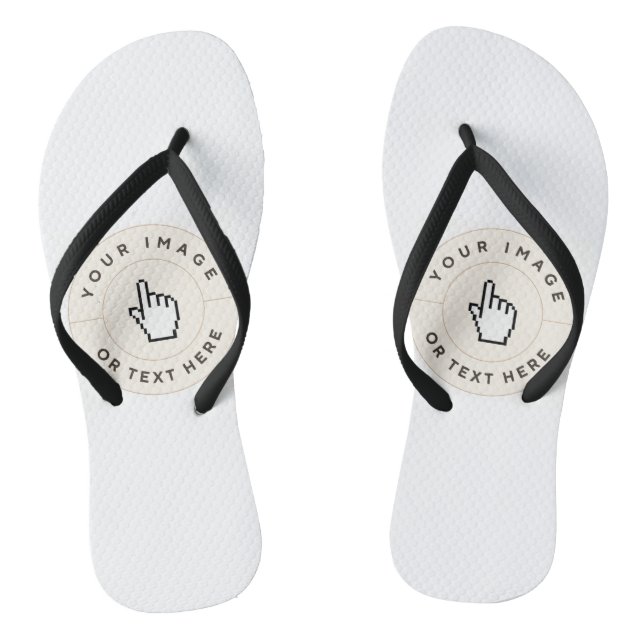 Chanclas Tiras Finas - Personalizadas (añadir imag (Plantilla)