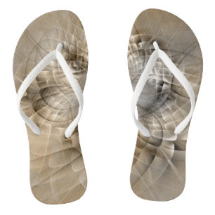 Chanclas Tones de la Tierra Resumen Textura moderna de arte