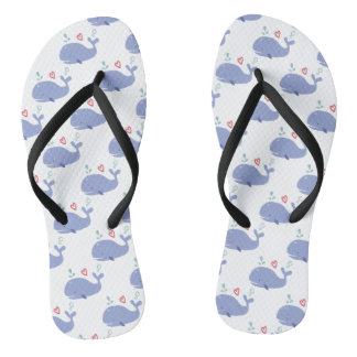 Chanclas tong  baleine bleu