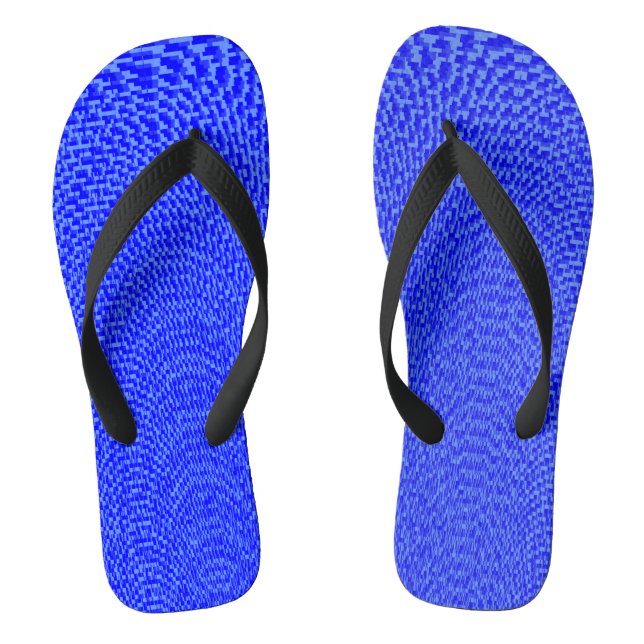 Chanclas "Tonos de Azul"  (Plantilla)