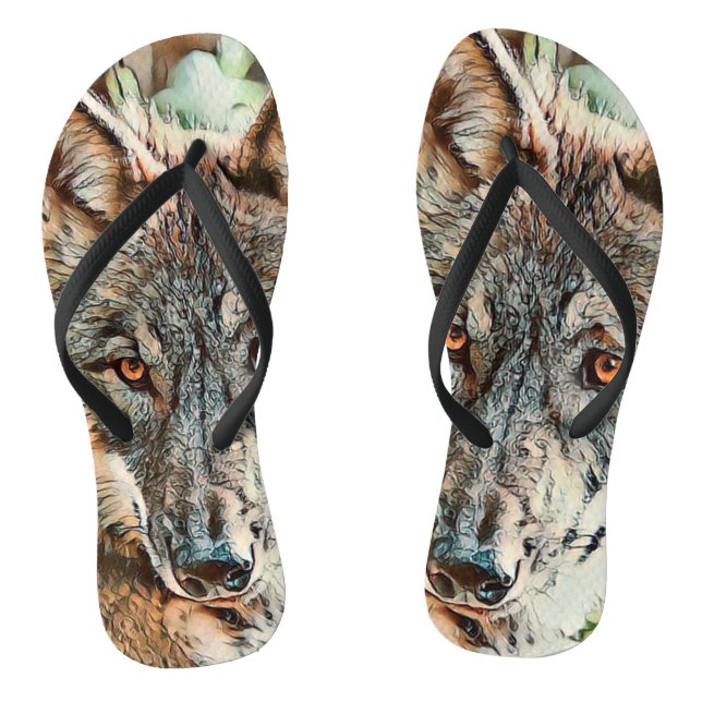 Chanclas toony wolf (Plantilla)