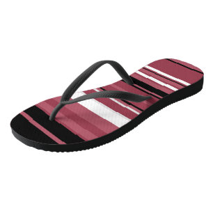 Chanclas Topacio Ahumado y Rayas Negras    