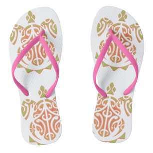 Chanclas Tortuga de mango y limón polinesio