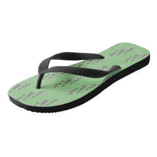 Chanclas Tríángulos con manchas Flip Flops
