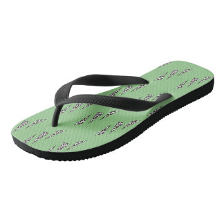 Chanclas Tríángulos con manchas Flip Flops