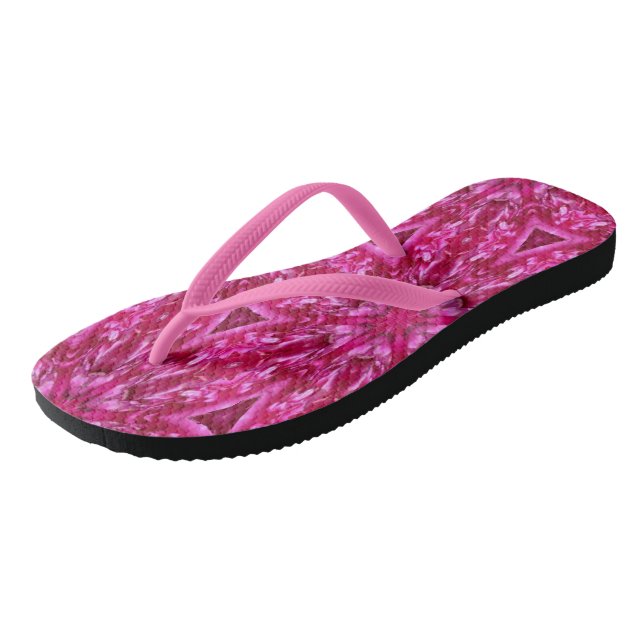 Chanclas Triángulos de Rosa de col rosa 5072 (Angular)