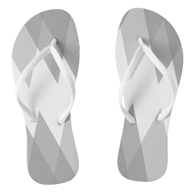 Chanclas Triángulos grises (Plantilla)
