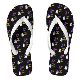 Chanclas Trick O Treat Bats Candy 31 UK Octubre Halloween
