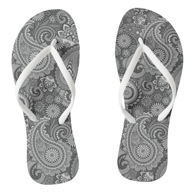 Chanclas Trippy Hippy Retro Paisley (Plantilla)