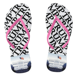 Chanclas Trump en la Casa Blanca