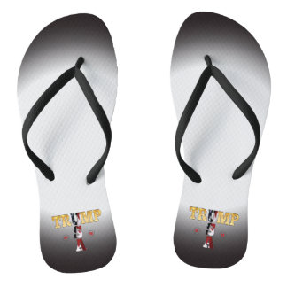 Chanclas Trump Presidencial 💪 Oro Estados Unidos