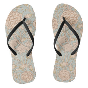 Chanclas Tulipán Silvestre Floral Diseño de William Morris