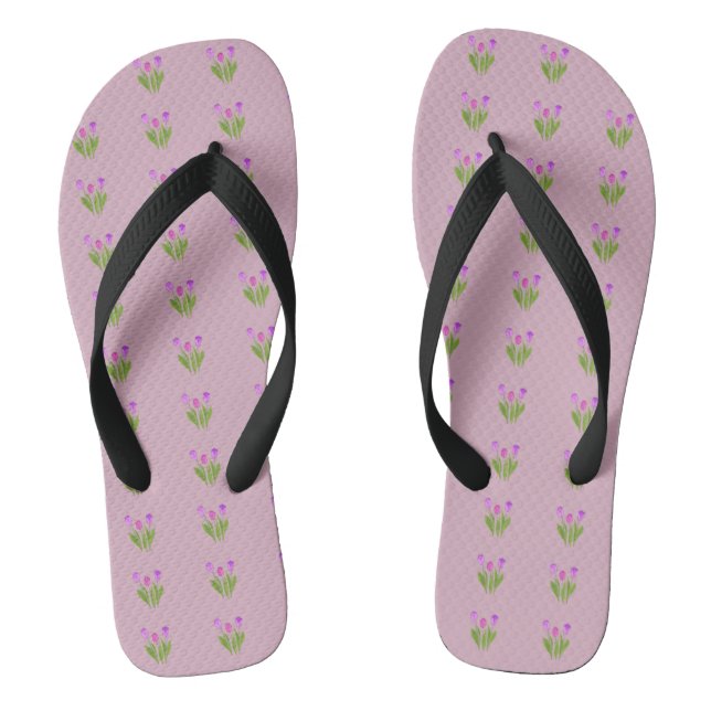 Chanclas Tulipanes frescos (Plantilla)