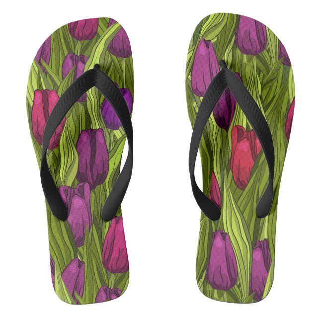 Chanclas Tulipanos (Plantilla)