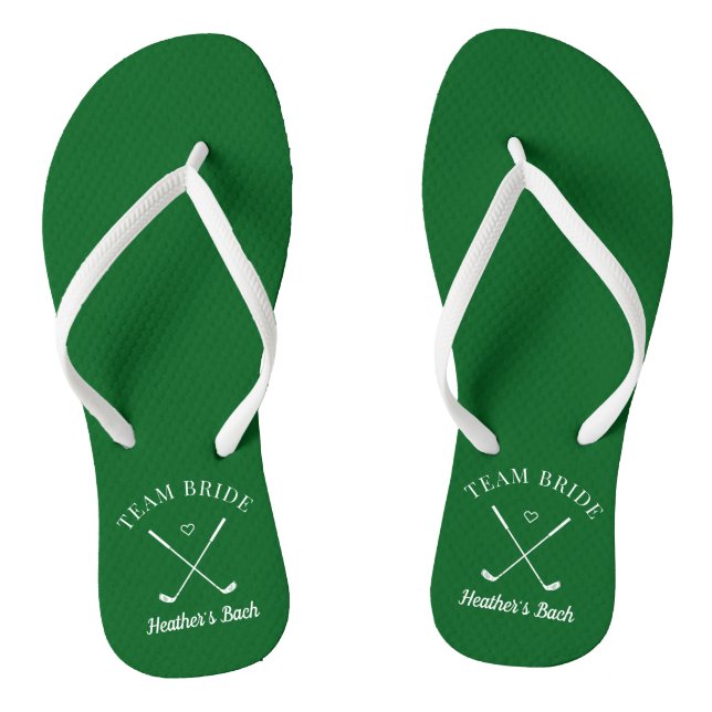 Chanclas Último Swing Golf Despedida de Soltera (Plantilla)