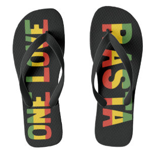 Chanclas Un amor rastafari jamaicano