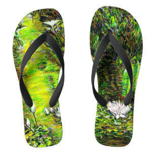 Chanclas Un Estanque con Pensamientos Impuros