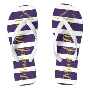 Chanclas Una empleada doméstica personalizada de honor mora