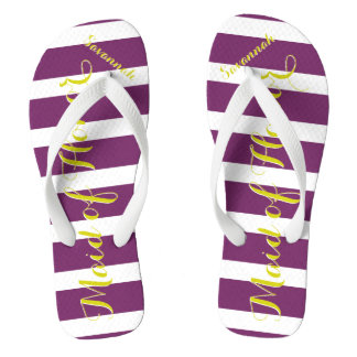 Chanclas Una empleada doméstica personalizada de honor mora