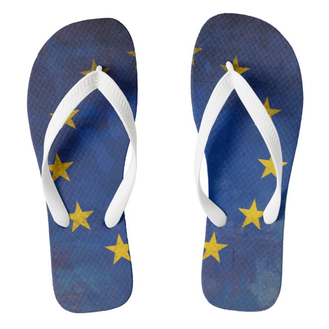 Chanclas Unión Europea (Plantilla)