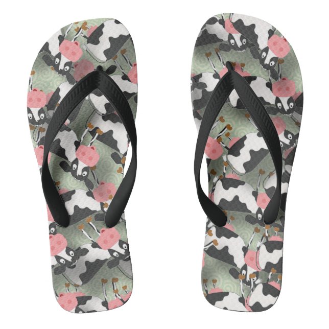 Chanclas Vacas Flip Flops (Plantilla)