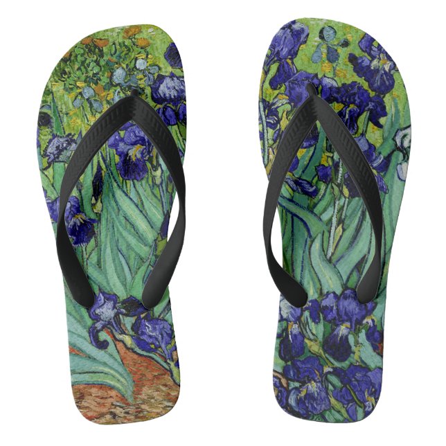 Chanclas Van Gogh Irises/Purple/St Remy (Plantilla)
