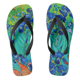 Chanclas Van Gogh Lirios/Azul/St. Remy