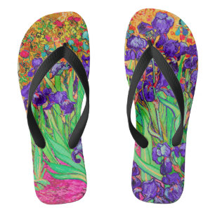 Chanclas Van Gogh Lirios/Púrpura/St. Remy