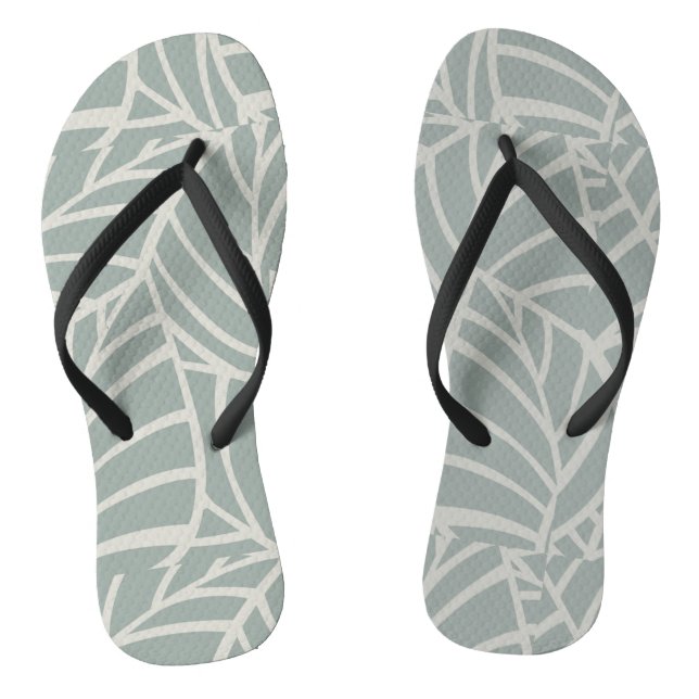 Chanclas Venas Botánicas Minimalistas (Plantilla)