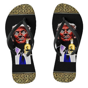 Chanclas Vendedor de aceite de serpiente Flip Flops