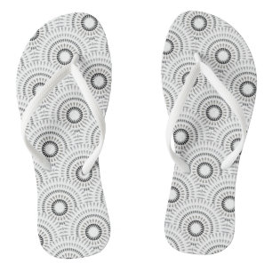 Chanclas Veneras Japonesas Negras Blancas