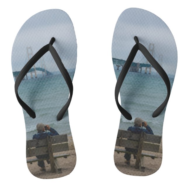 Chanclas Ver Puente Mackinac (Plantilla)