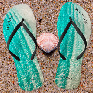 Chanclas Verano Destino Tropical Playa Boda Nupcial