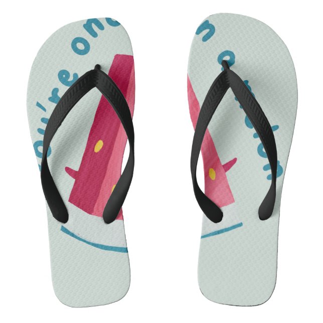 Chanclas VERANO | Eres Única Como Una Sandía (Plantilla)