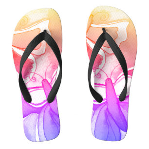 Chanclas verano mariposa