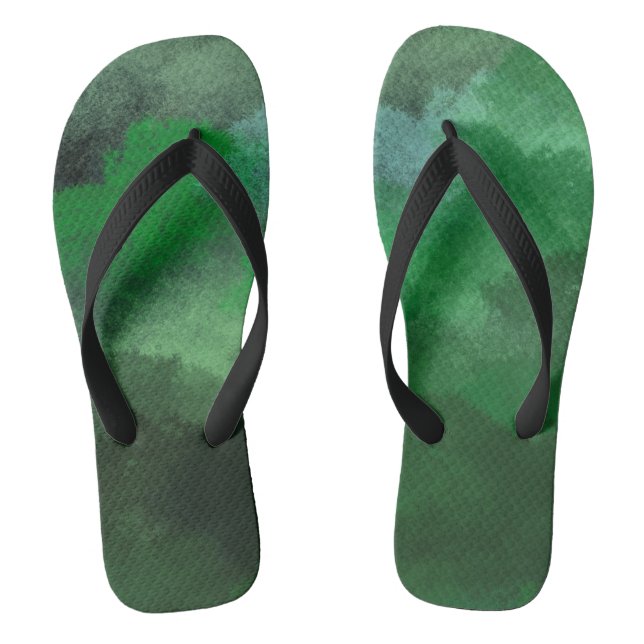 Chanclas verde bosque (Plantilla)