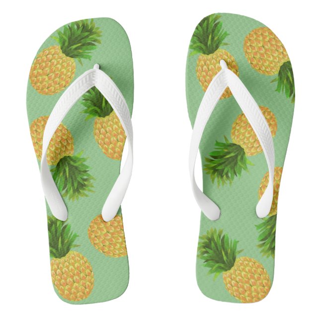 Chanclas Verde piña (Plantilla)