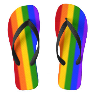 Chanclas Versión 2 de la bandera del orgullo gay de Falln