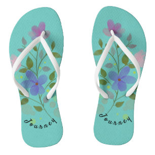 Chanclas Viaje de flores