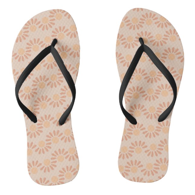 Chanclas Vibraciones Veraniegas Sol Retro (Plantilla)