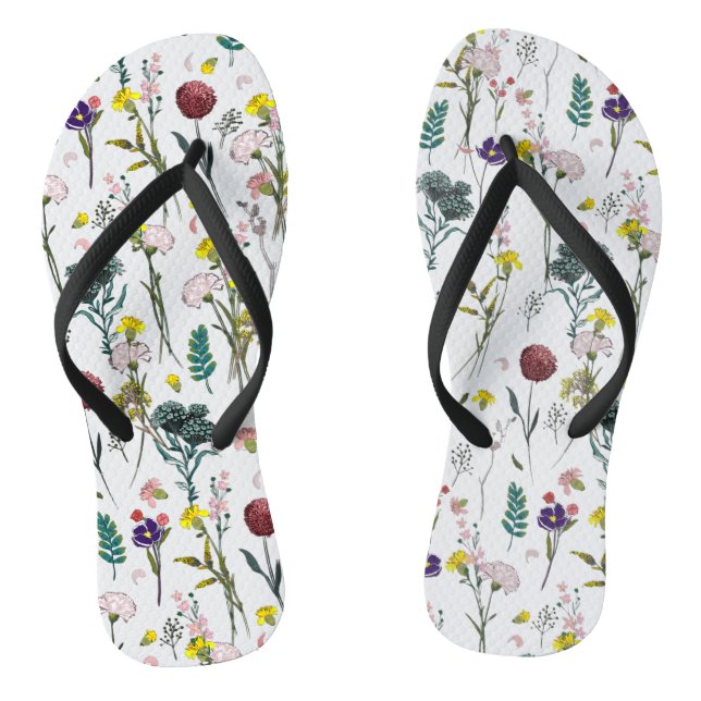 Chanclas Vibrante Flor Silvestre  (Plantilla)