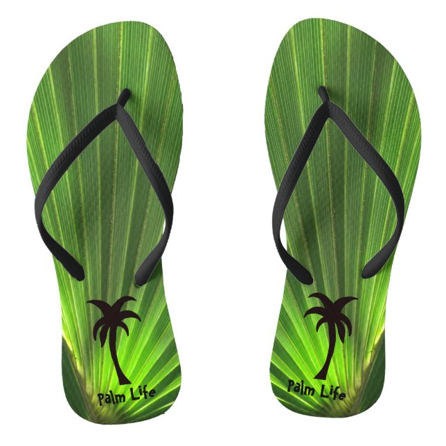 Chanclas Vida palma | Unisex de la paleta verde (Plantilla)
