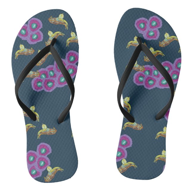 Chanclas Vida submarina (Plantilla)